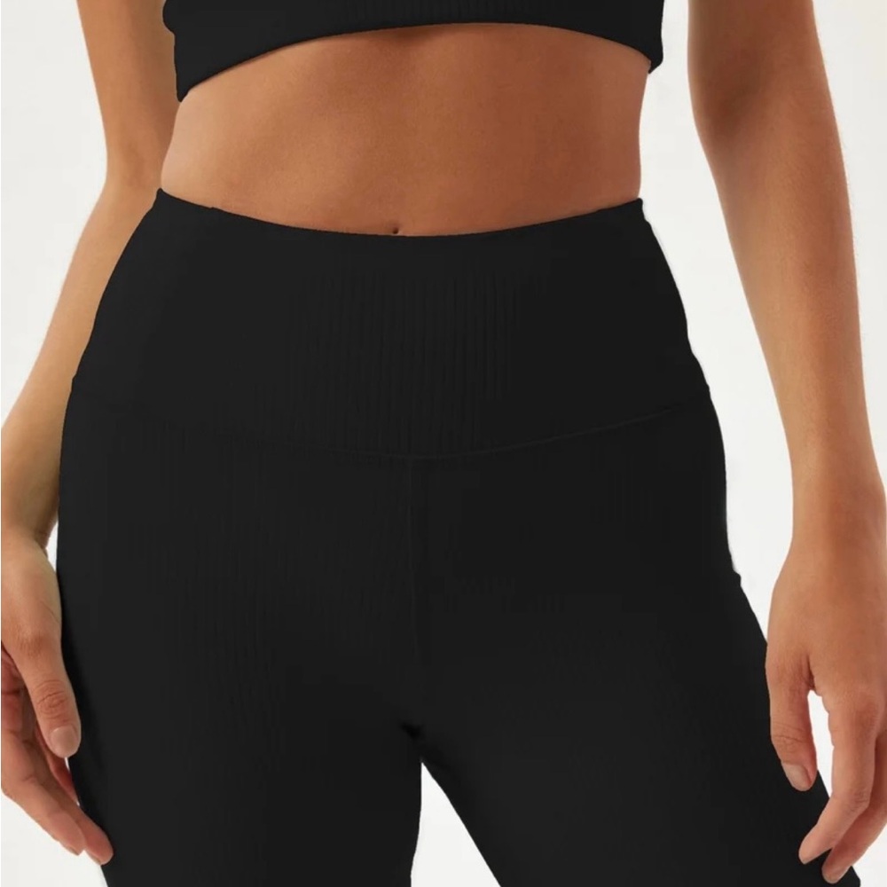 Girlfriend Collective Rib High-Rise Run Short - Picture 6 of 6